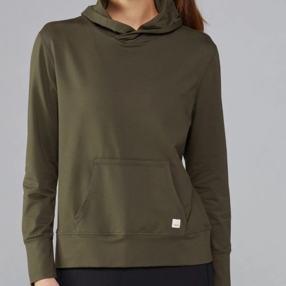 Vuori Olive Green Hoodie